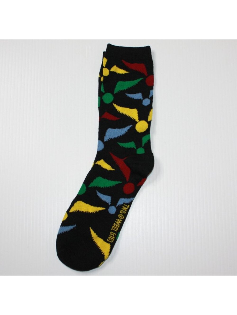 Harry Potter Multicolor Golden Snitch Print Crew Socks Shoe size 6-12 NWOT